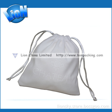 High Luxurious Embossing Velvet Pouch Packing Jewelry